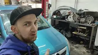 Opel Zafira B, замена задних сайлентблоков.