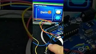 counter using arduino with dwin screen