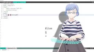 emmet-vimでHTMLを展開する