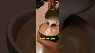 #basiclatteart #coffeelover