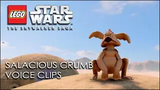 LEGO Star Wars: The Skywalker Saga | Salacious Crumb Voice Clips