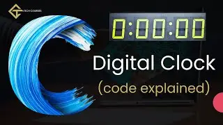 Digital Clock implementation in C