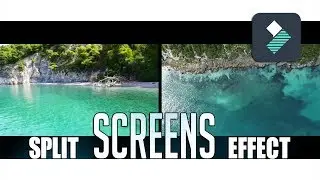 Wondershare Filmora: How to make Split Screens Video Effect