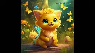Petualangan Kucing Kecil Pompom ke hutan menemukan banyak teman & berbagai hal baru #ceritaanak