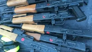 Full-auto AK's destroyed