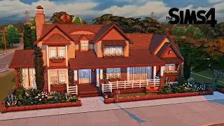 Large Suburban Family Home | THE SIMS 4 STOP MOTION |  Brindleton Bay | Base Game + Cats & Dogs |