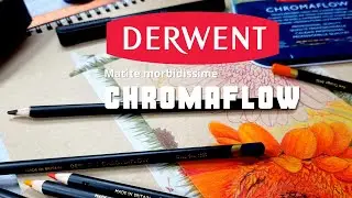Colore vibrante e sfumabile con una stesura morbida e cremosa: Chromaflow Derwent