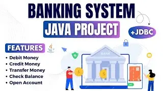 Banking 🏦 System in Java JDBC - Java Project 🔥for beginners with source code