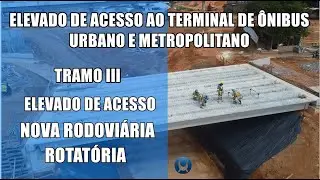 DRONE VOA VIADUTO DE ACESSO AO TERMINAL DE ÔNIBUS URBANO E METROPOLITANO CONFIRA!