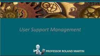 User Support Management