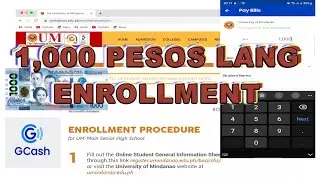 How to enroll in the university of mindanao for grade 12 old student I Online I Gcash Payment.
