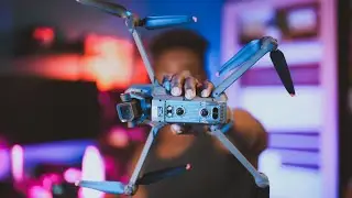 Dji Mavic 3 Classic Flying  Night  Video Snow, 🌨❄ See you in 2023.
