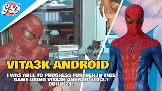 Vita3k v0.2.1- The Amazing Spider-Man gameplay! | render & crash issues fixed!