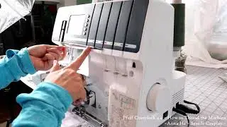 Pfaff Coverlock 4.0 - Part 1 - Threading the Coverlock Machine