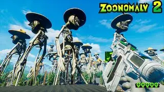 Zoonomaly 2 Full game Play - What happens if the ZOOKEEPER becomes giant and turns into a Skeleton?