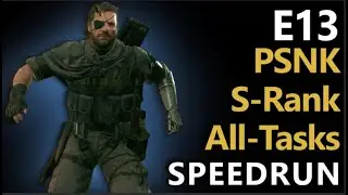 MGSV: TPP - E13 Speedrun: Pitch Dark All Tasks Perfect Stealth in 5:49.213