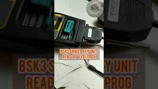 Smart key unit read by VVDI prog..#ecmrepair #youtubeshorts #vvdi #smartkey