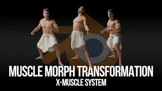 Blender | Muscle Morph Transformation