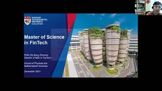 MSc in FinTech @ NTU Singapore Virtual Info Session on 15 Dec 2021