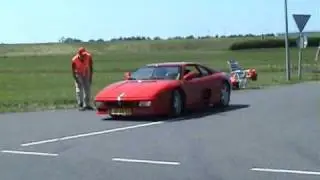 Ferrari 348 accelerating