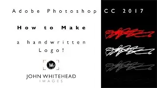How to Make a Handwritten Logo in Photoshop