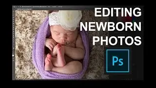 Photoshop Tutorial | How to Remove Blemishes & Baby Acne from Newborn Photos