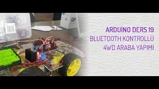 Bluetooth kontrolü 4WD araba yapımı