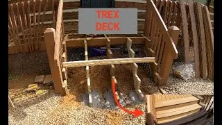 Trex Deck: Stairs. Video 4 of 6