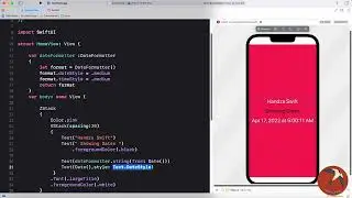SwiftUI | Arabic | Showing Dates