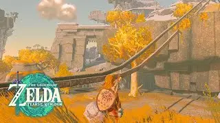 The Legend Of Zelda: Tears Of The Kingdom - How to get over the BROKEN MINE TRACK - PC Yuzu
