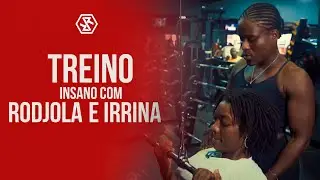 CECÍLIA RODJOLA CONVIDA A IRRINA PARA UM TREINO DE SUPERIORES