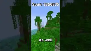 these islands seem a bit too tall... #shorts #minecraft #minecraftseed
