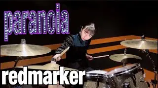 paranoia - redmarker   叩いてみた　Drum Cover