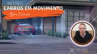 Animação 3D no Lumion com Método Carros em Movimento