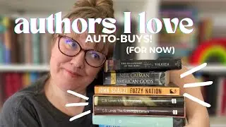 Current Favorite Authors but what do we mean by favorite?! (I blame @BooksandLala)