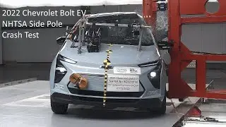 2022-2023 Chevrolet Bolt EV NHTSA Side Pole Crash Test