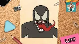 Como Dibujar Venom | Venom El último baile | Paso a Paso