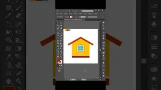 Membuat gambar rumah #art #designgrafis #designstyle