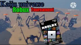 I Hosted A Kaiju Universe ROBUX TOURNAMENT!!!