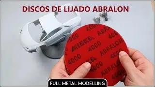 Recomendación modelística: discos para lijado Abralon