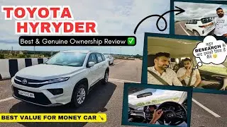 Why❓Toyota Hyryder Is Better ✅ Than Maruti Grand Vitara | A Genuine Ownership Review 🤝| Base Model❓
