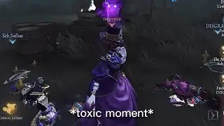 friendly and toxic fake hunter? | identity v