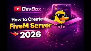 How to create fivem server in 2026. QBOX framework.