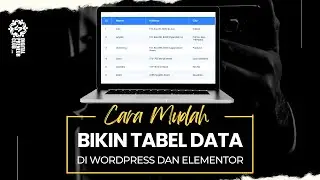 Cara Membuat Tabel di WordPress Elementor - Plugin Tabel WordPress