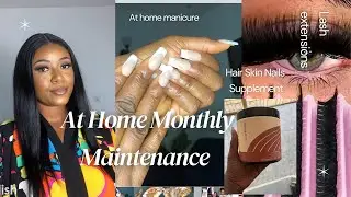 Maintenance Routine | Low Budget | Everything at home self care routine.