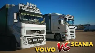 SCANIA против VOLVO - что КРУЧЕ? Обзор топовых европейских грузовиков
