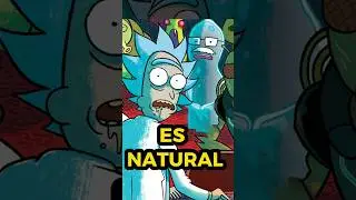 ¿Por qué el PELO AZUL de RICK? | Rick y Morty #ricksanchez #shorts