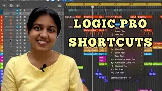 35 LOGIC PRO SHORTCUTS to accelerate your workflow !