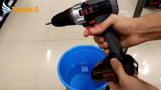 Тест китайского шуруповерта в воде