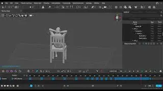 Cascadeur Animation: Sitting on a Chair & Relaxing Pose Breakdown